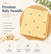 Premium Muslin Swaddle - Yellow