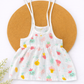 Muslin Knot Frock- Vegetables