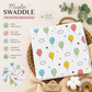 Muslin Swaddle - Balloon