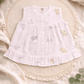 Premium Muslin Frock with Front Button