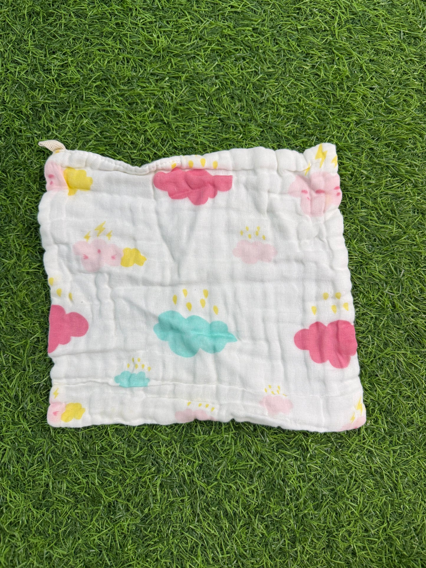 6-Layer Muslin Wash Cloth – Assorted (Set of 5 Pieces)