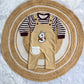 Dungaree Set Infant - Brown Phoo