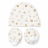 Cap, Mitten & Bootie Set - Teddy With Star