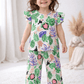 Frill Sleeve Plazo Co-ord Sets