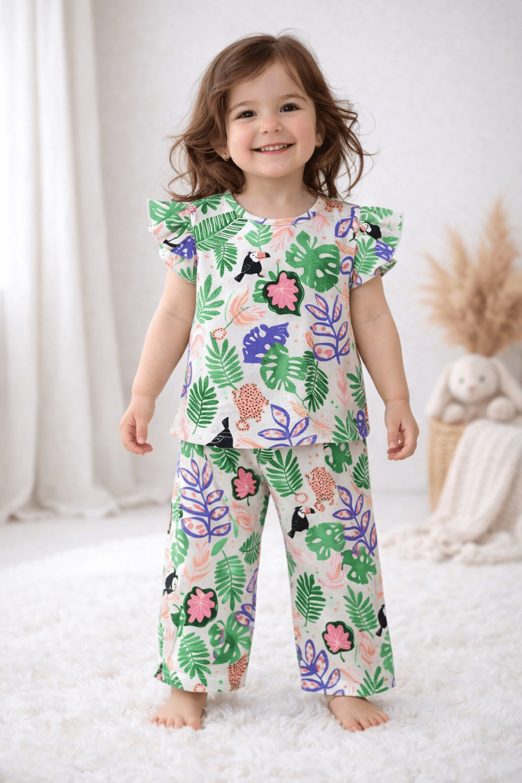 Frill Sleeve Plazo Co-ord Sets