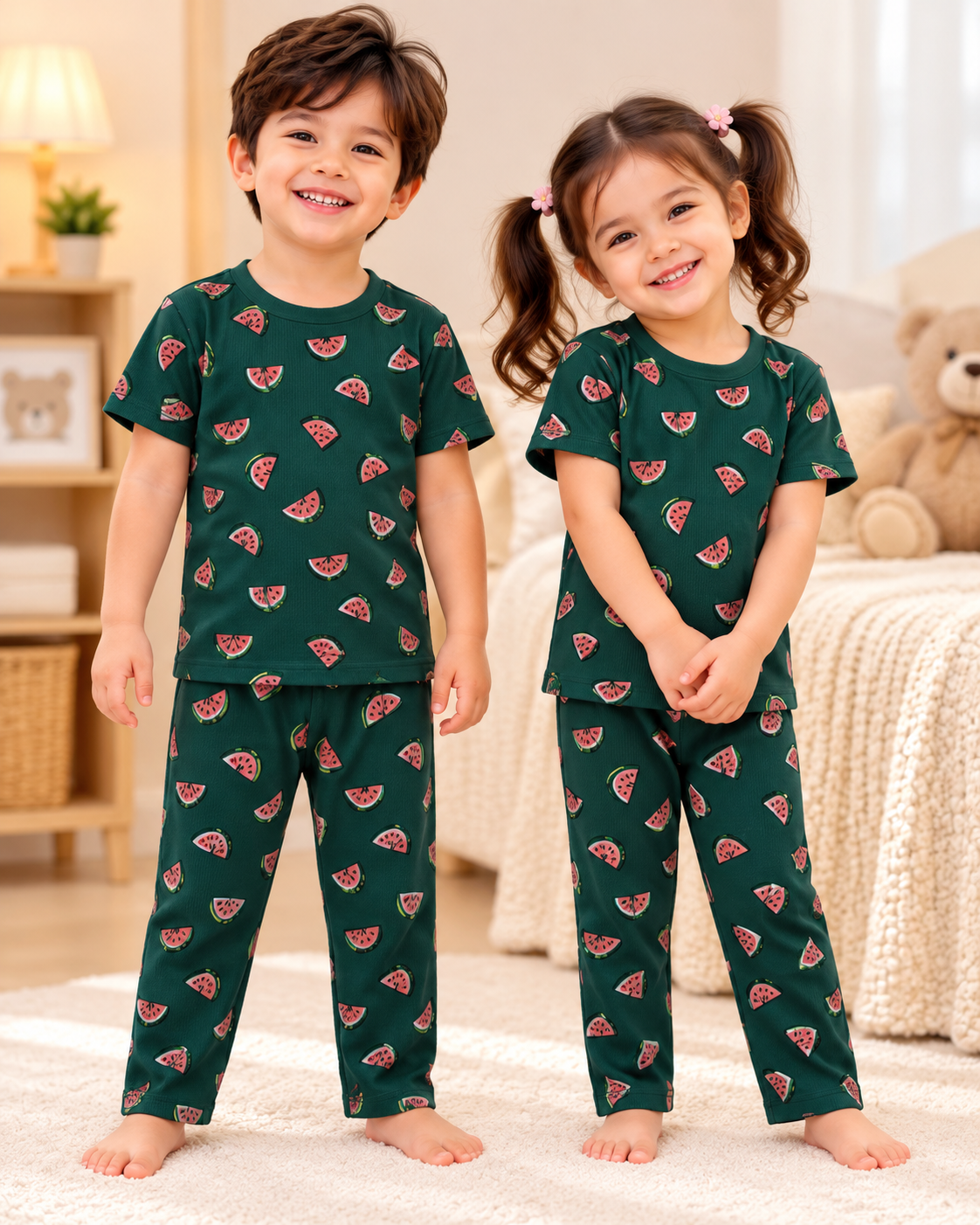 Kids Half Sleeve Co-ords - Buy 4 for 999₹