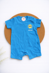 Half Rompers - Blue
