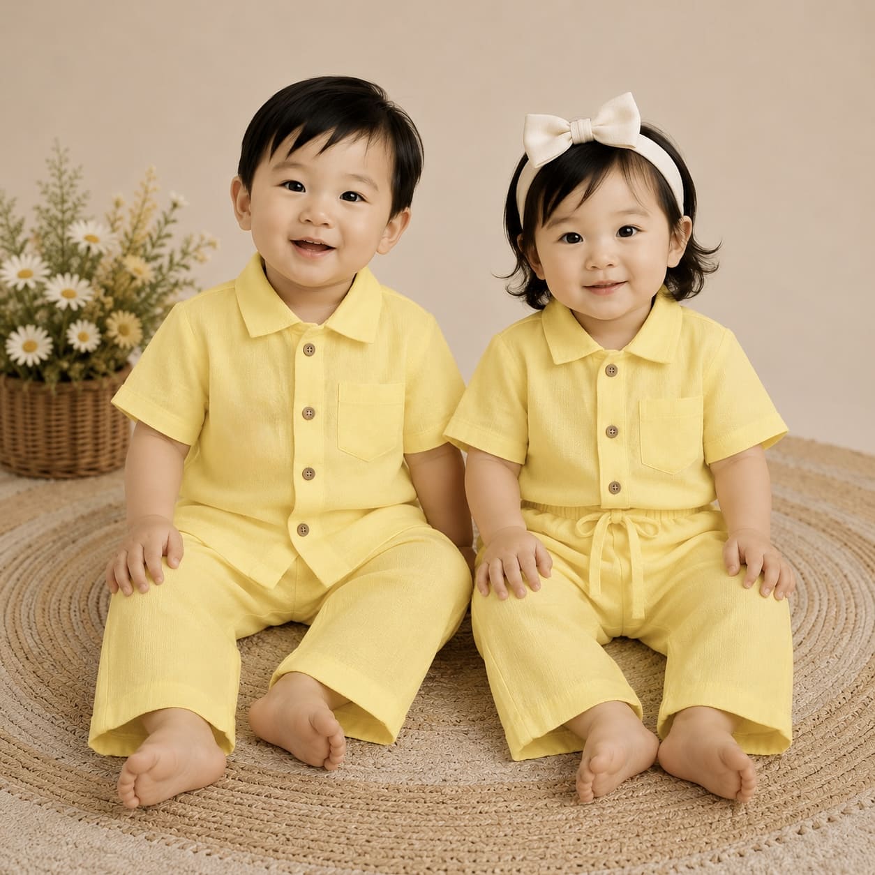 Premium Muslin Pant Set