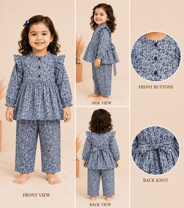 Muslin Girls Co-ords Set