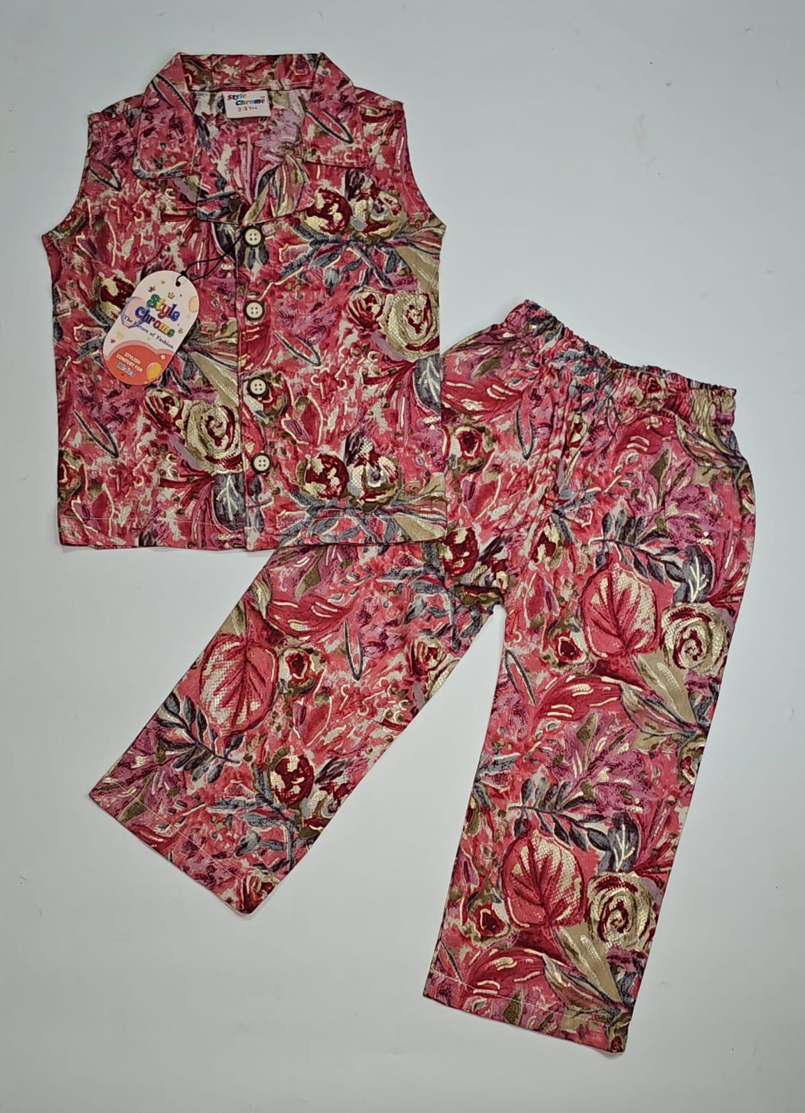 Cuban Collar Co-ord Set