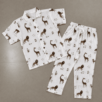 Premium Muslin Co-ord Set for Boys with Pant