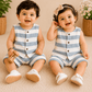Premium Muslin Double Cloth Sleeveless Sets