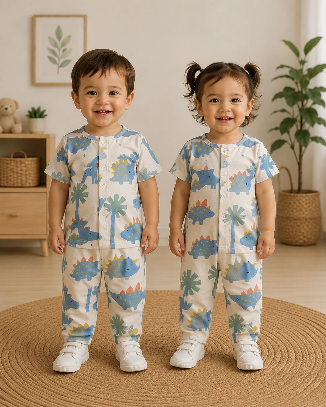 Kids Premium Cotton Night Suit