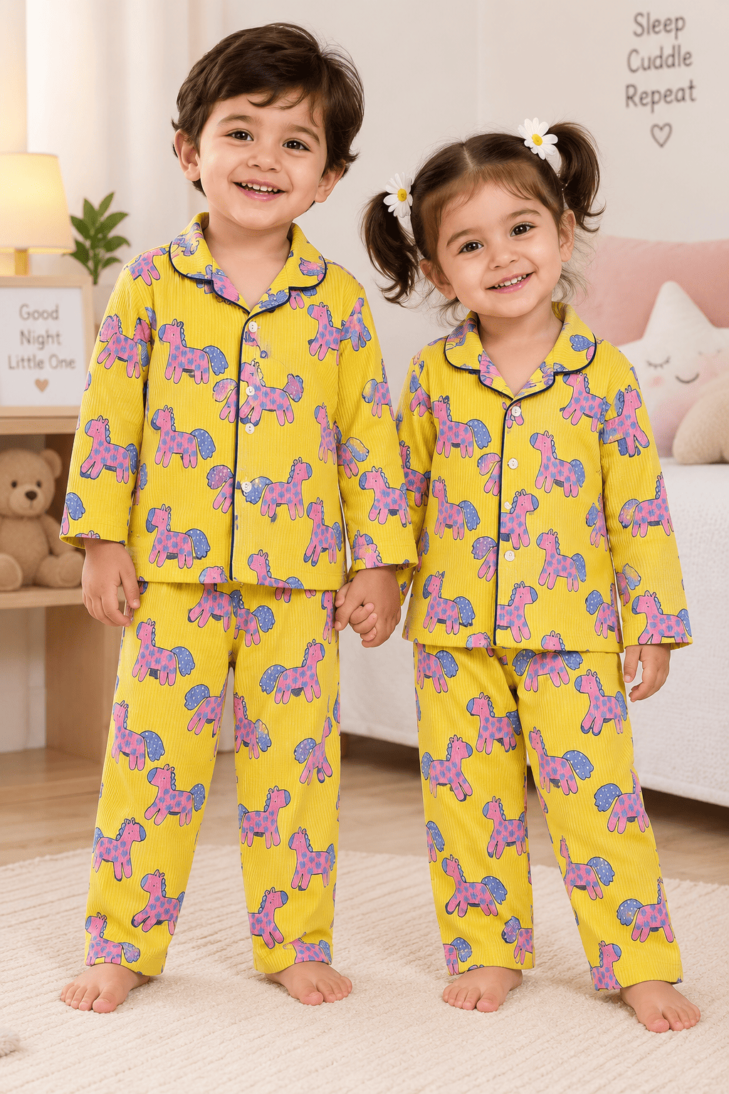 Kids Full Hand Night Suit - Buy 3 for 999₹