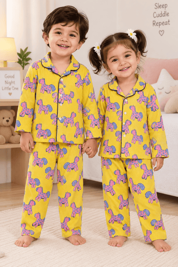 Kids Full Hand Night Suit - Buy 3 for 999₹