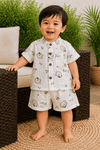 Premium Muslin Co-Ord Set for Boys