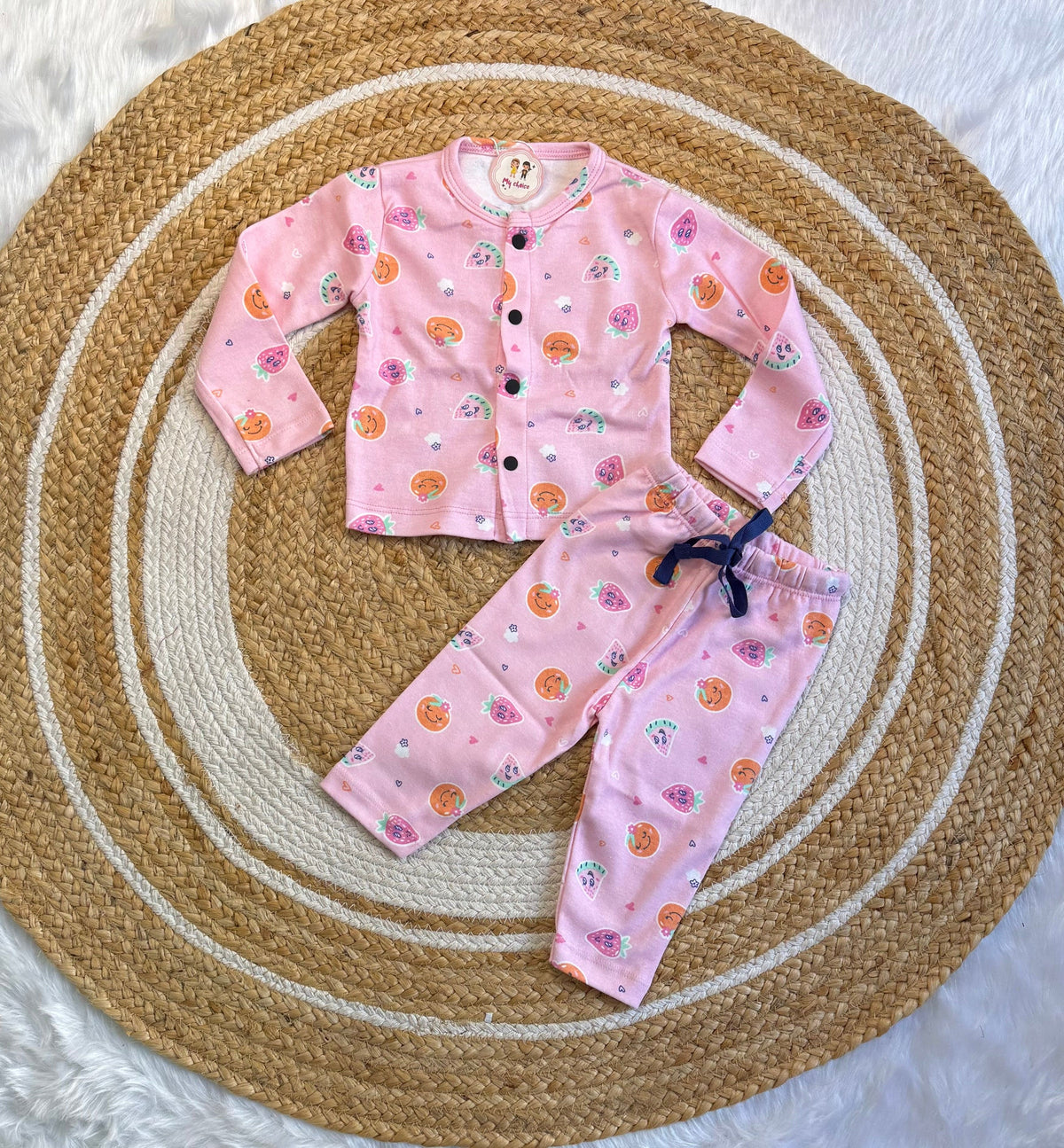 Button Full Sleeve Co-ords Set
