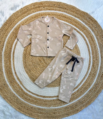 Button Full Hand Co-ords with Pant