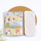 Velvet Cloth Diaper Adjustable & Reusable with Pad - Yellow
