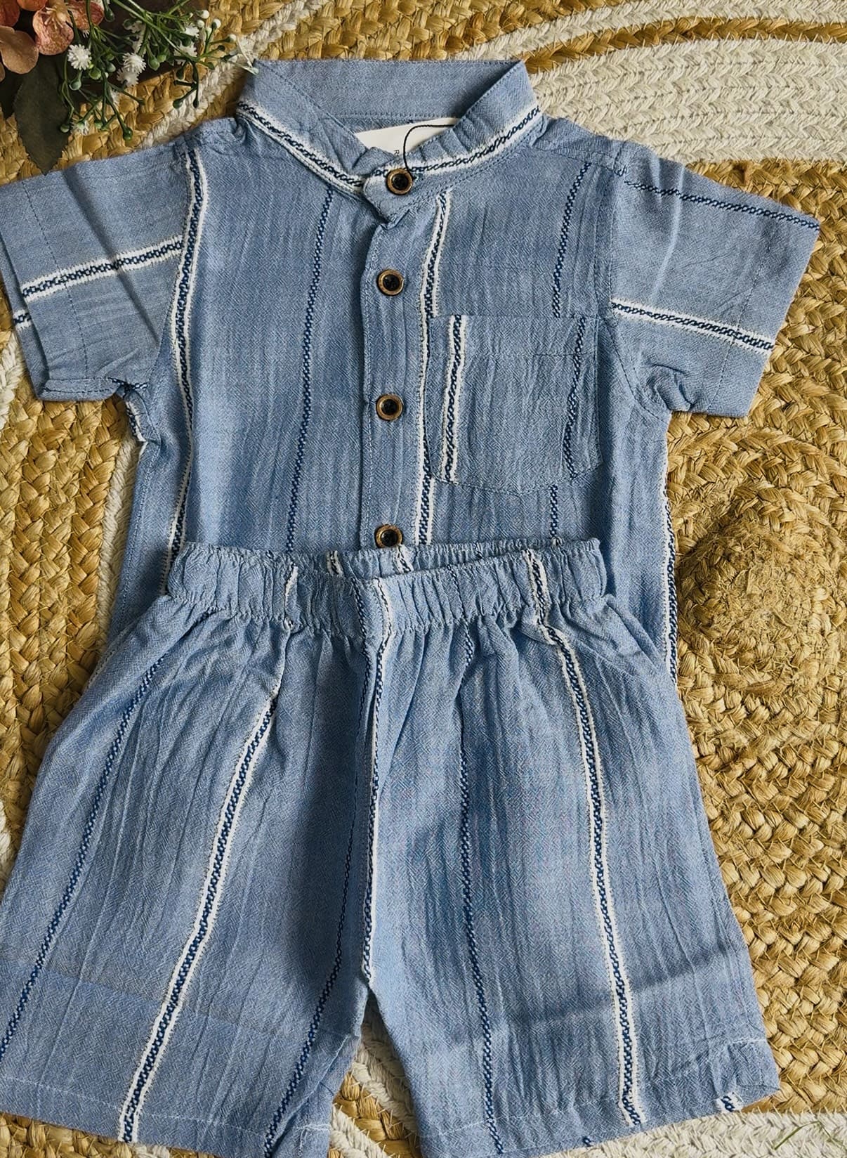 Premium Muslin Co-Ord Set for Boys