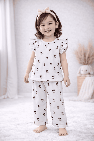 Frill Sleeve Plazo Co-ord Sets