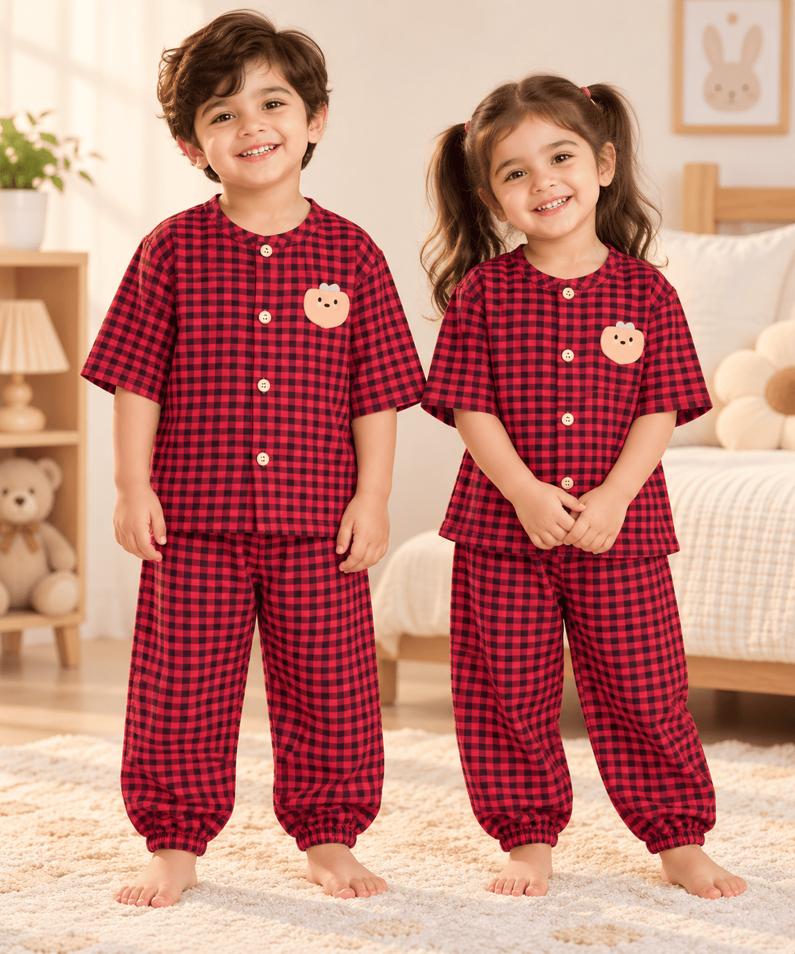 Imported 100% Cotton Night Suits - Buy 4 for 1500₹