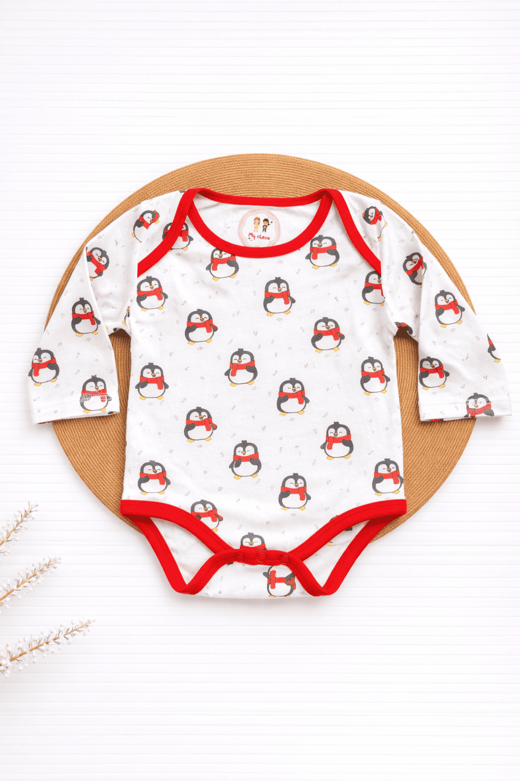 Onesies- Penguin (White Border)
