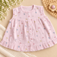 Premium Muslin Frock with Front Button
