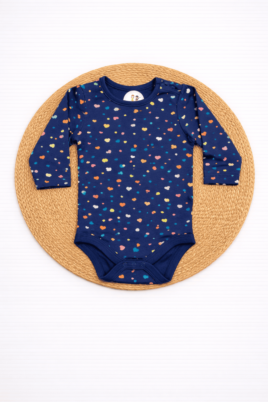 Onesies- Navy Blue Heart