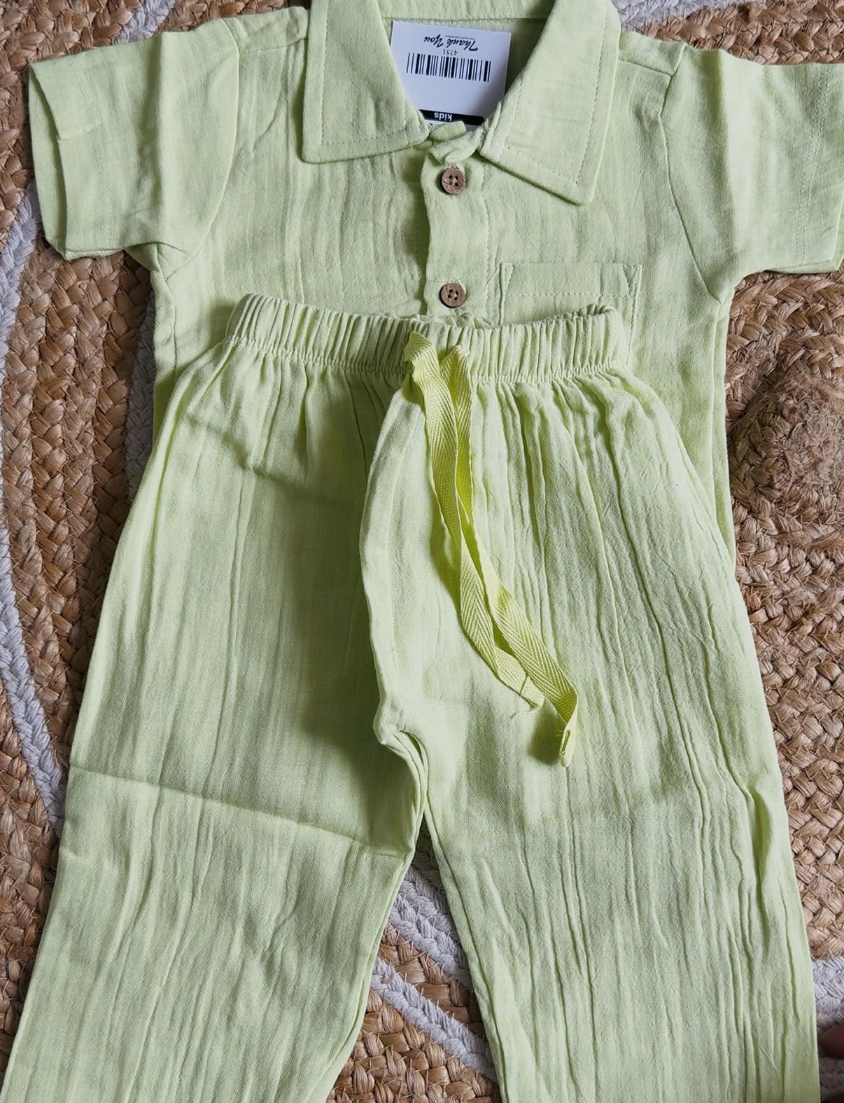 Premium Muslin Pant Set