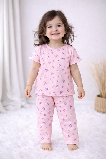 Girls Ribbed Star Co-ords Set