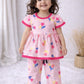 Premium Frill Frock Set with Pant