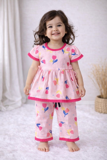 Premium Frill Frock Set with Pant