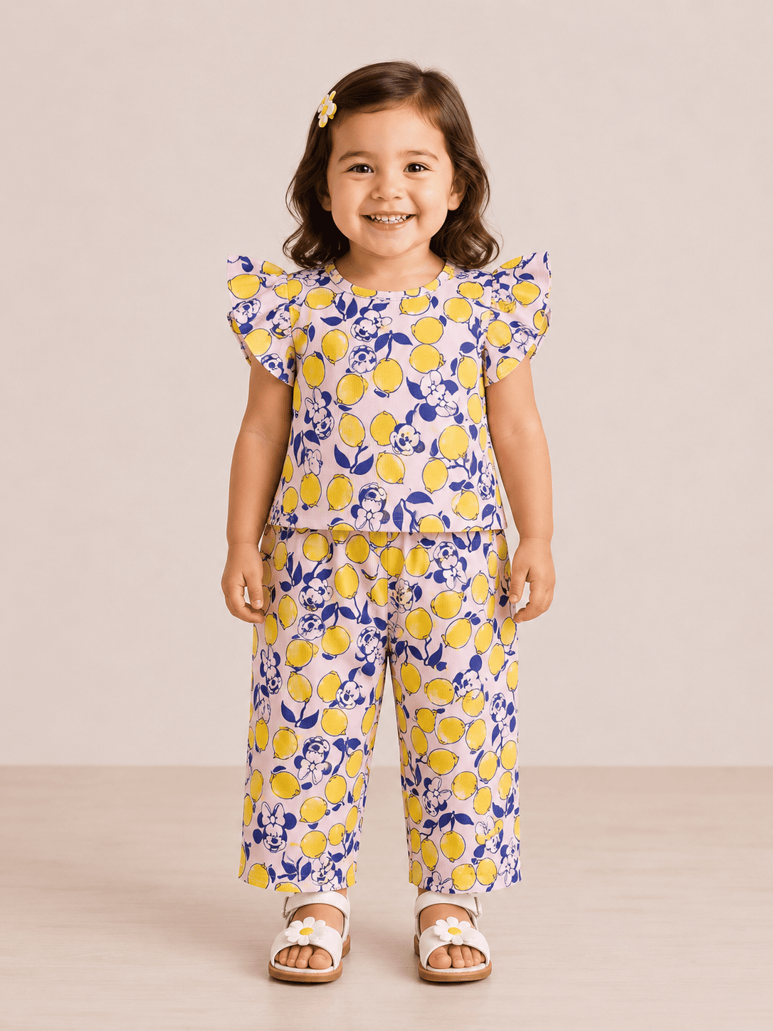 Frill Sleeve Palazzo Co-ord Sets