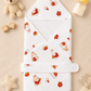 4-Layer Hooded Towel - Lucky Bunny Print
