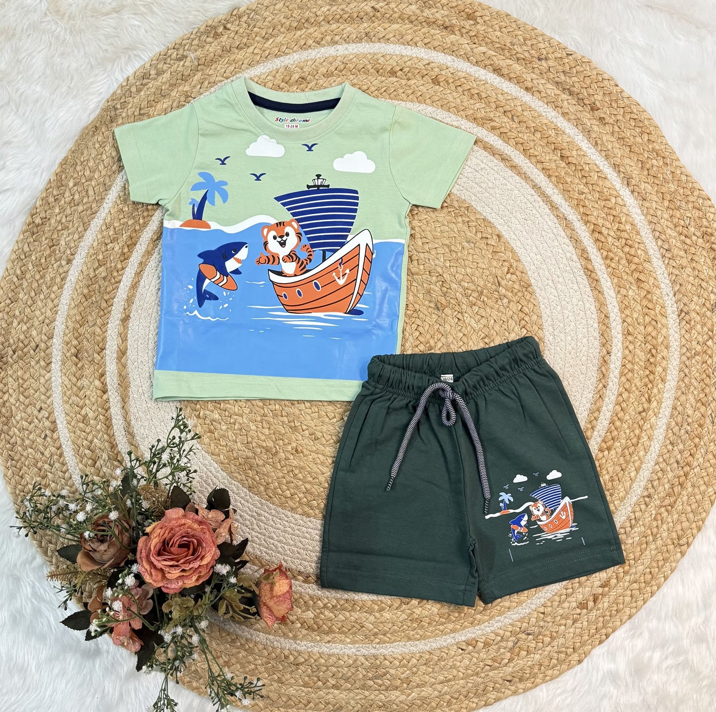 Boys Shorts Set