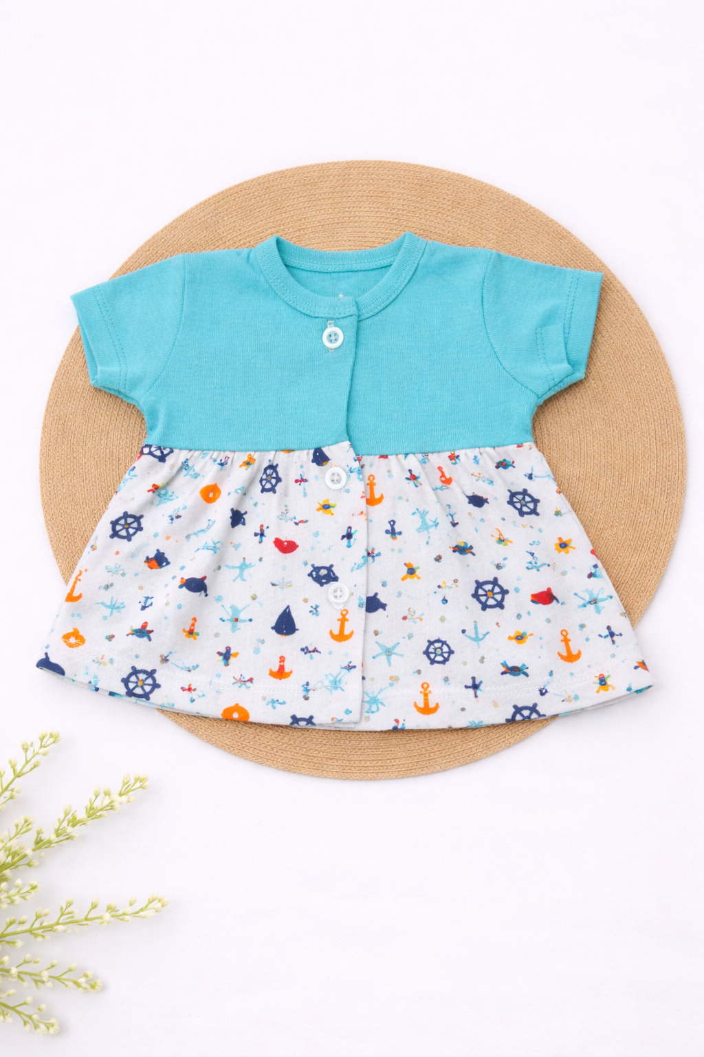Baby Cotton Knit Frock
