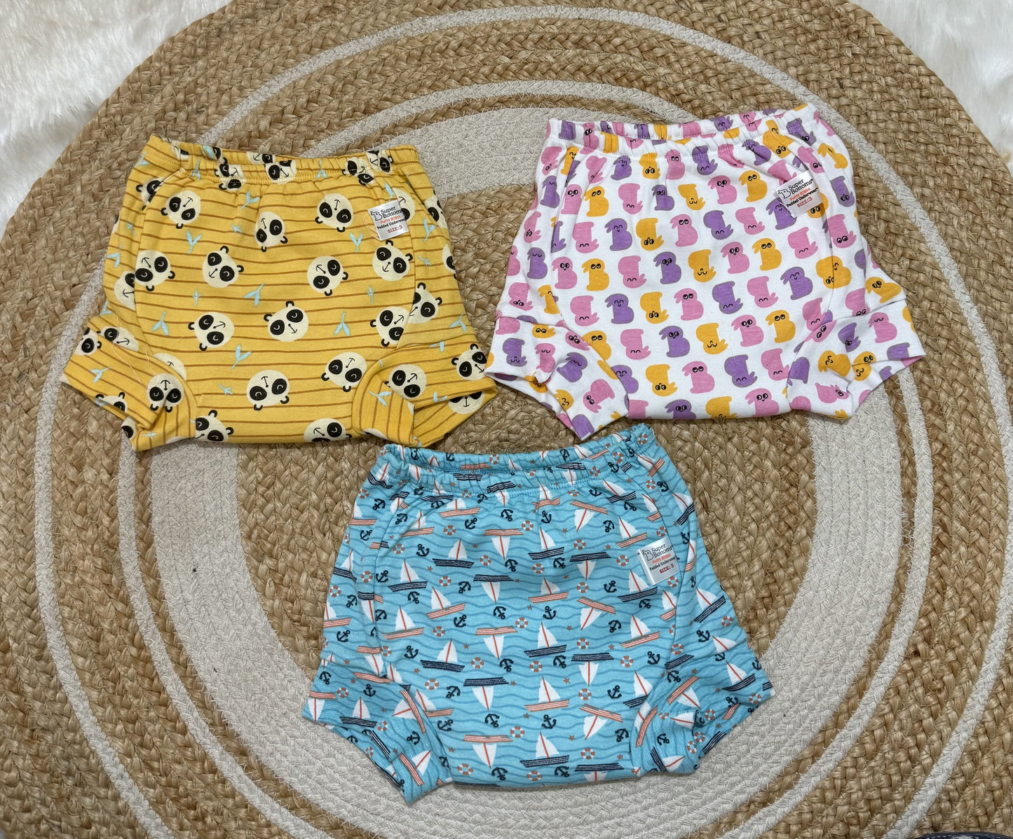 Padded Potty Training Pants - Size 3 (3-4 Years)