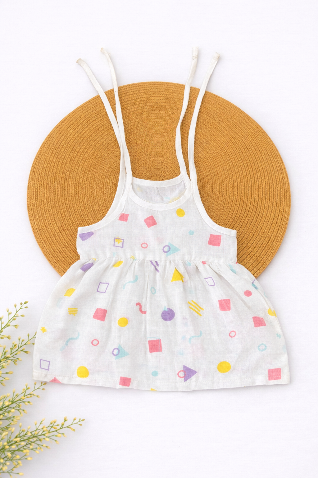 Muslin Knot Frock- Geometry