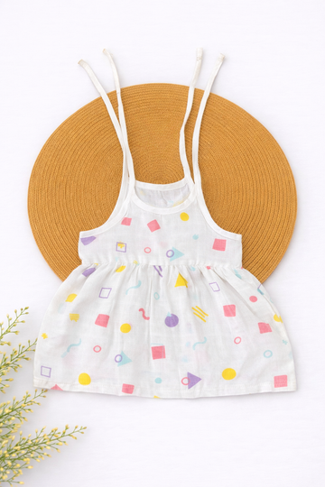Muslin Knot Frock- Geometry