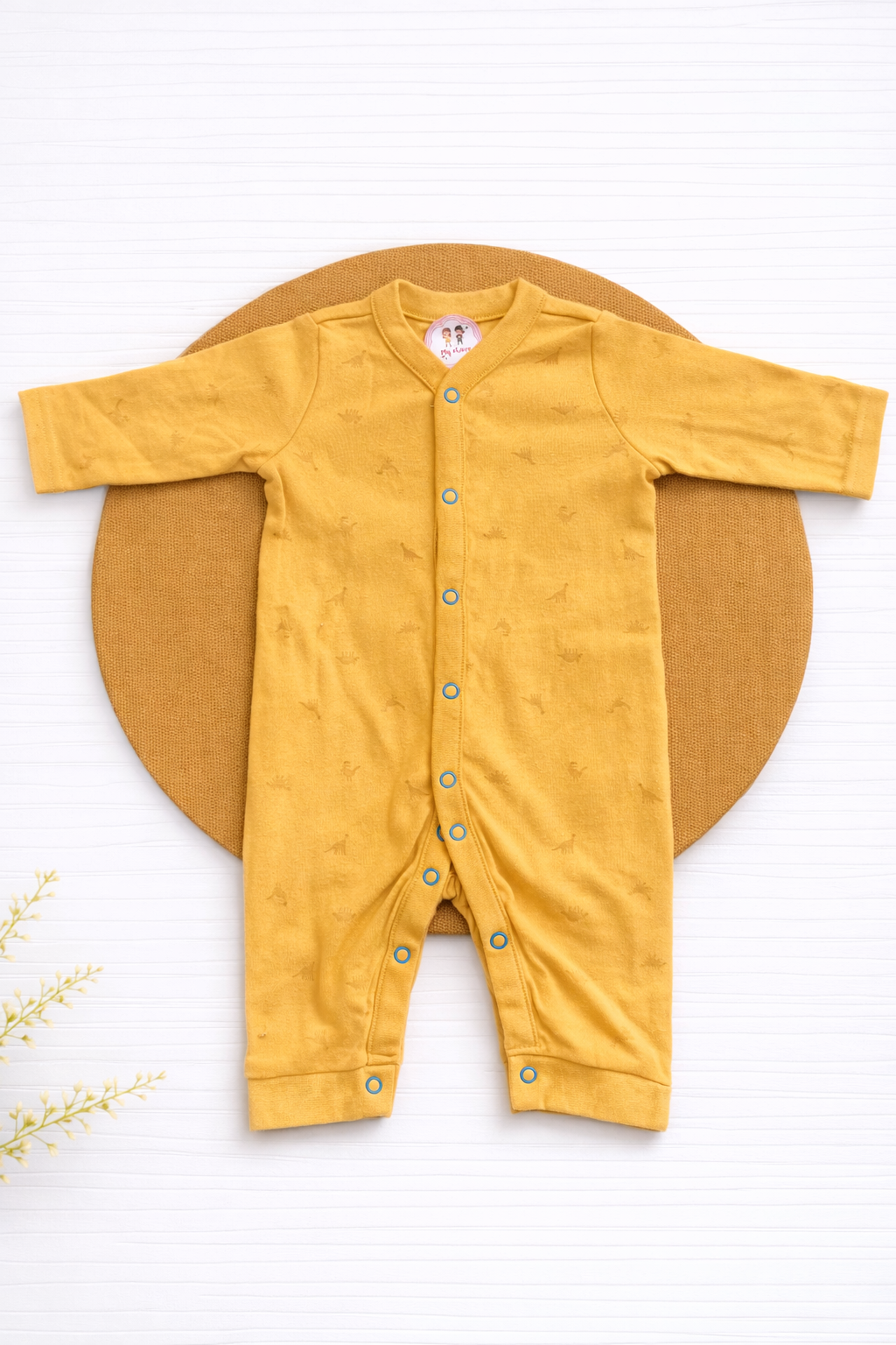 Rompers without Foot - Yellow