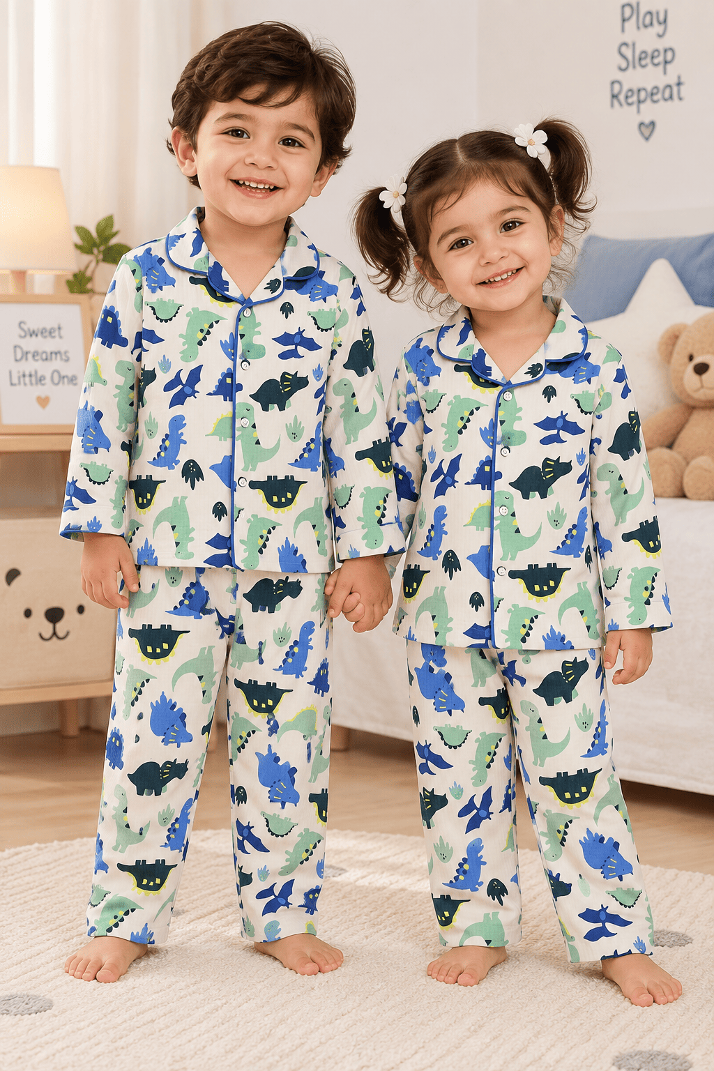 Kids Full Hand Night Suit - Buy 3 for 999₹