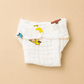 Crinkled Muslin Velcro Nappy