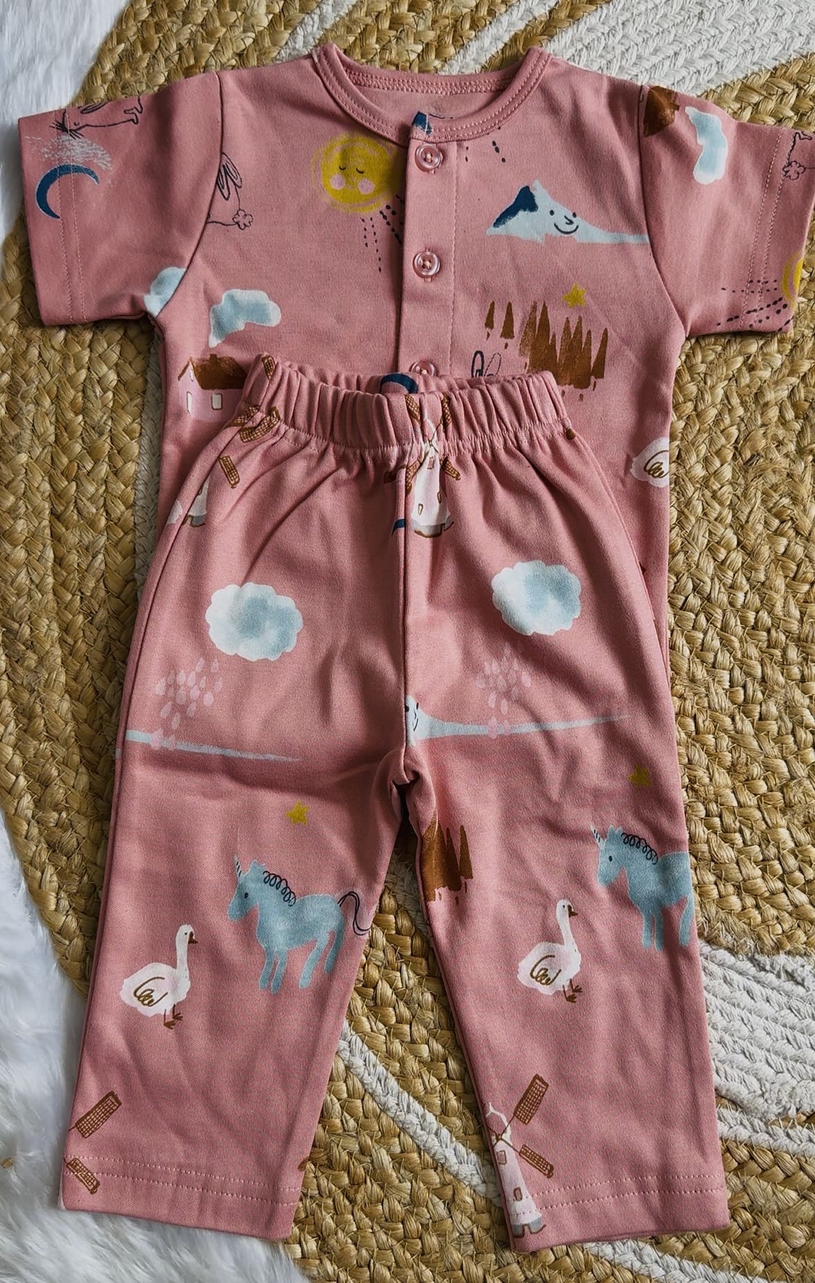 Kids Premium Cotton Night Suit