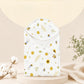 Muslin 2 layer Hooded Towel- Honeybee