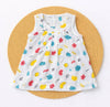 Muslin Frock With Back Zip