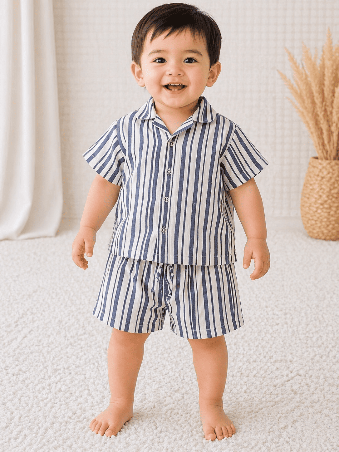 Premium Muslin Co-Ord Set for Boys
