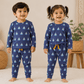 Full Sleeve Co-ords Set - Blue Boat