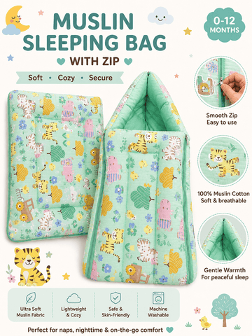 Muslin Carry Nest With Zip