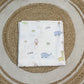 Premium Muslin Swaddle - Off White Elephant